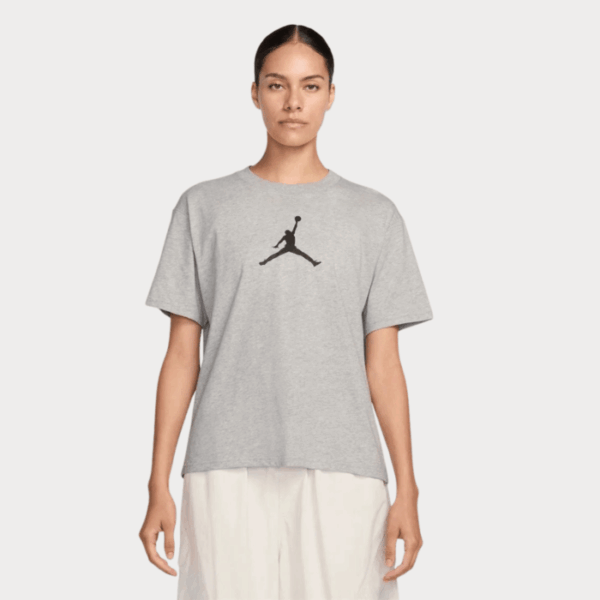 Футболка жіноча Jordan Jumpman Grey Heather IR0381-050
