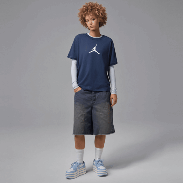 Футболка жіноча Jordan Jumpman Midnight Navy IR0381-410