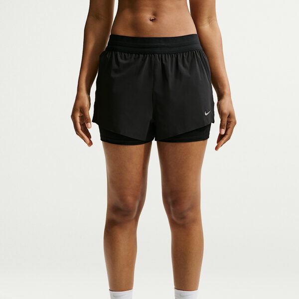 Шорти Nike W NK SWIFT DF MR 2N1 SHRT HJ5376-010